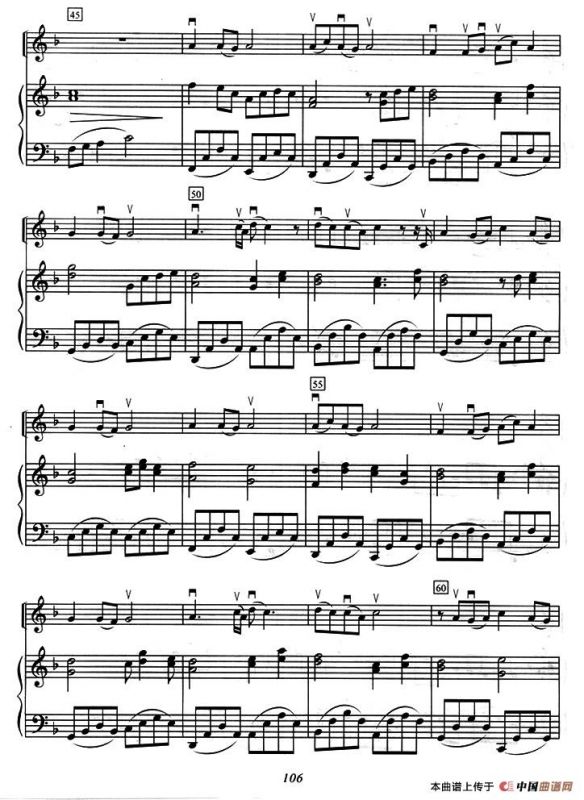 菊花台（小提琴+钢琴）