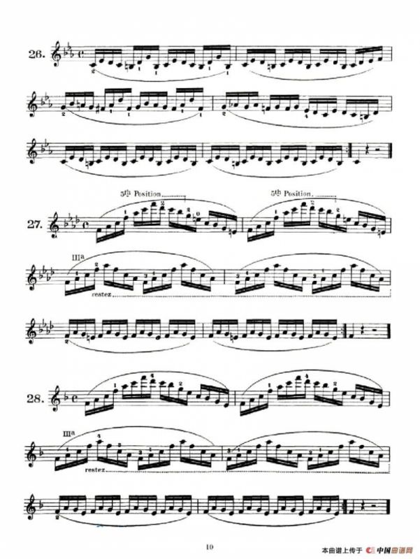School of Mechanism,Op.74（小提琴技巧 作品.74）