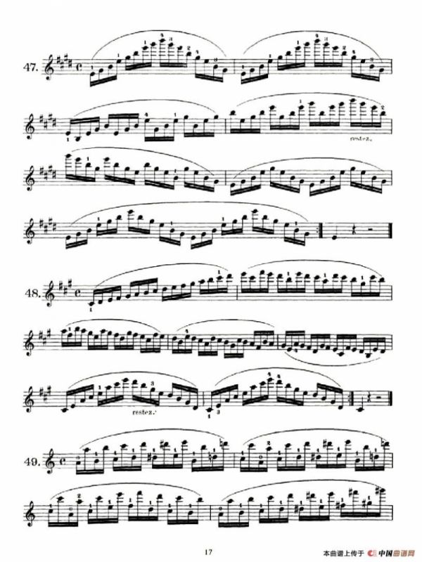 School of Mechanism,Op.74（小提琴技巧 作品.74）