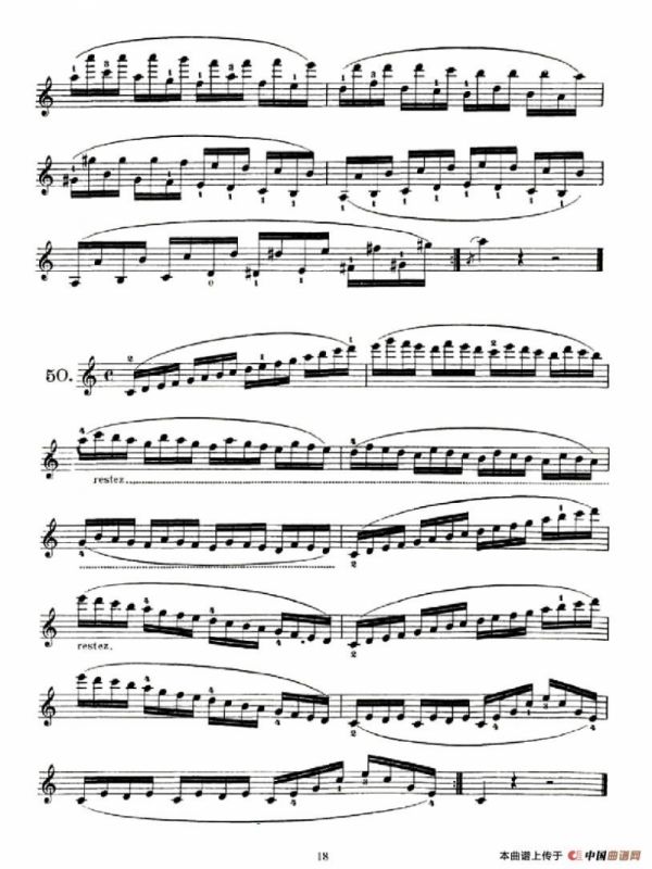 School of Mechanism,Op.74（小提琴技巧 作品.74）