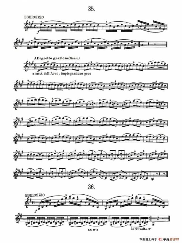 36 Studi Melodici E Facilissimi Op.48之31—36（36首容易旋律 作品.48）