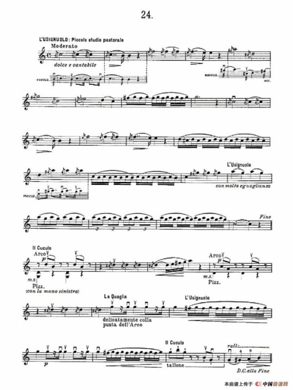 36 Studi Melodici E Facilissimi Op.48之21—30（36首容易旋律 作品.48）