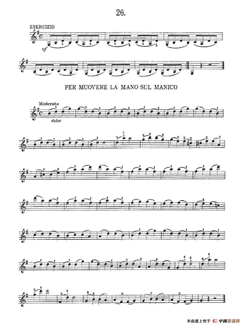 36 Studi Melodici E Facilissimi Op.48之21—30（36首容易旋律 作品.48）