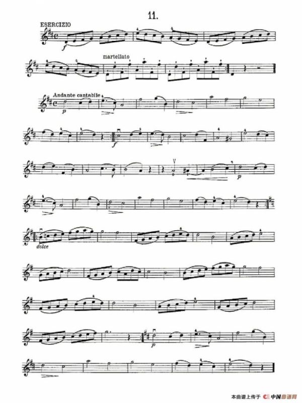 36 Studi Melodici E Facilissimi Op.48之11—20（36首容易旋律 作品.48）