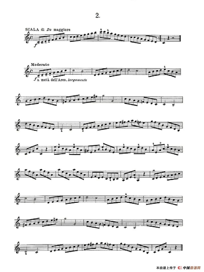 36 Studi Melodici E Facilissimi Op.48之1—10（36首容易旋律 作品.48）