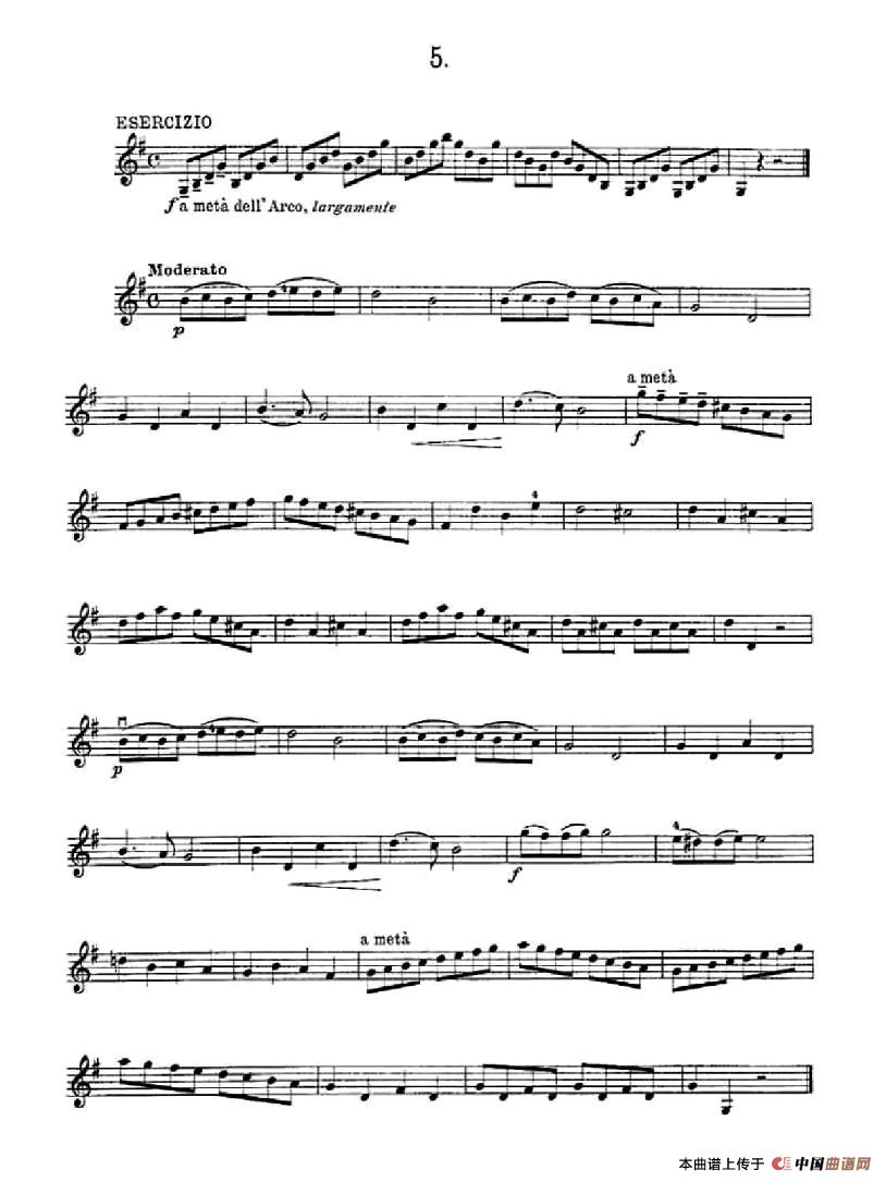 36 Studi Melodici E Facilissimi Op.48之1—10（36首容易旋律 作品.48）