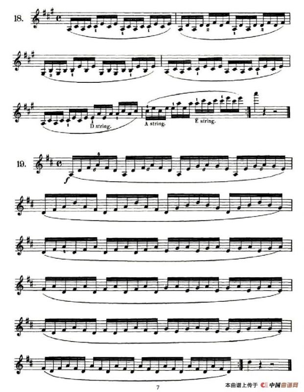 School of Mechanism, Op. 74（小提琴技巧练习13——22）