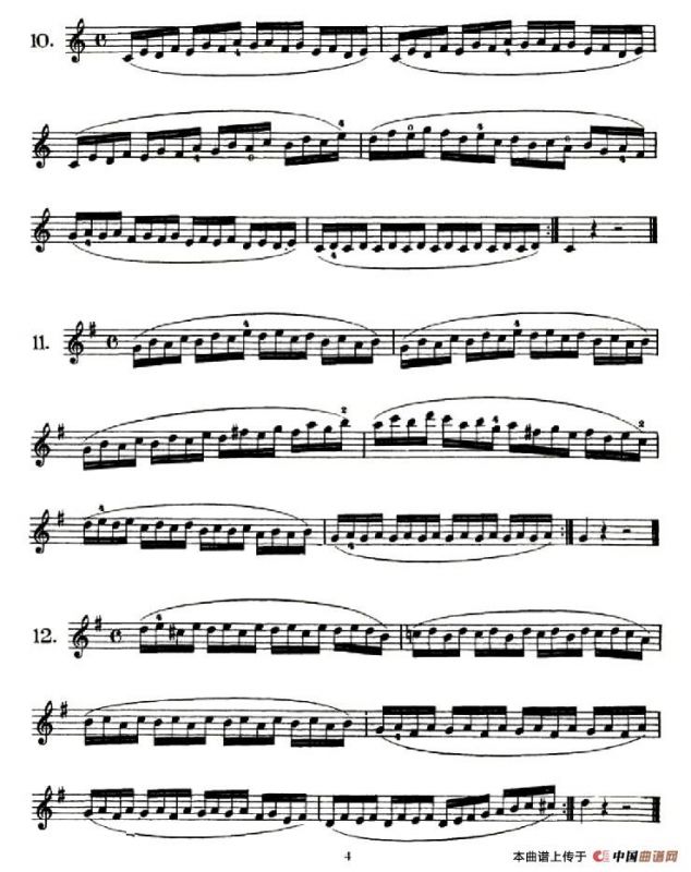 School of Mechanism, Op. 74（小提琴技巧练习1——12）