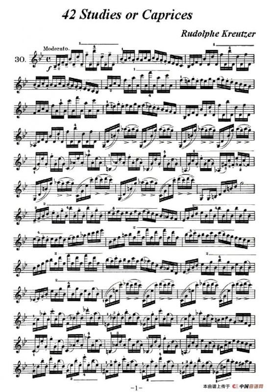 42首练习曲或隨想曲之30