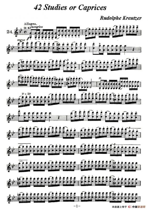 42首练习曲或隨想曲之24