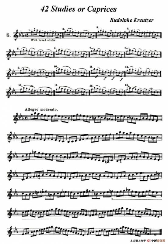 42首练习曲或隨想曲之五