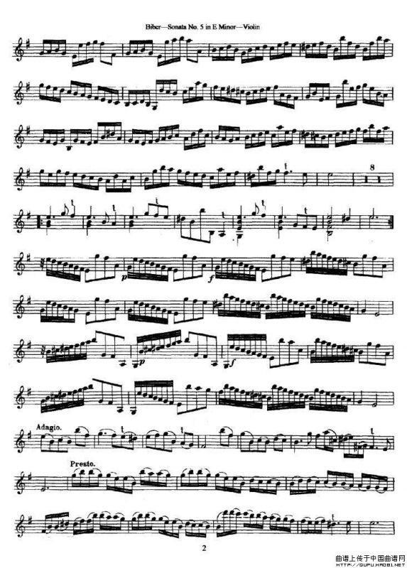 Sonata No.5 in E Minor