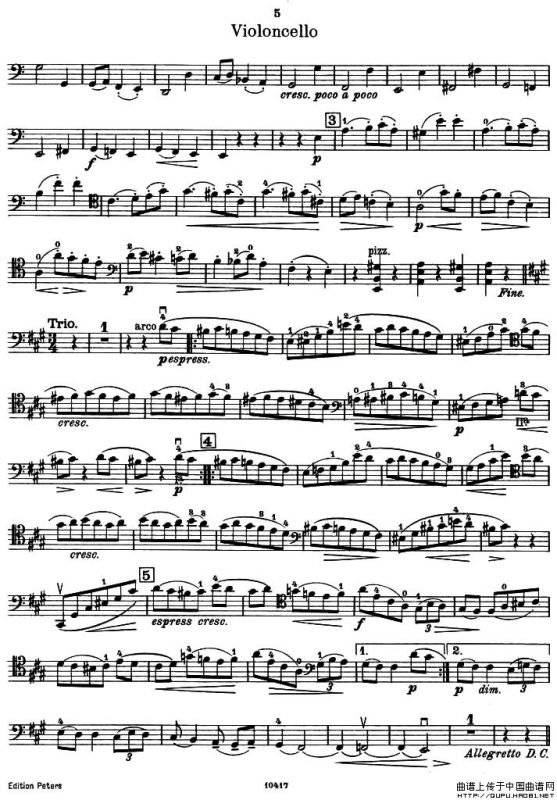 SONATE（大提琴）