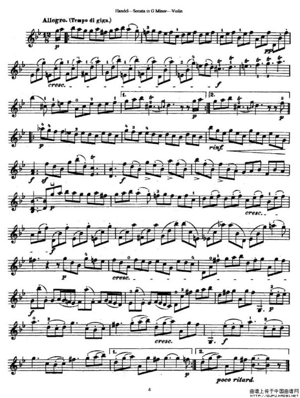 Sonata in G Minor