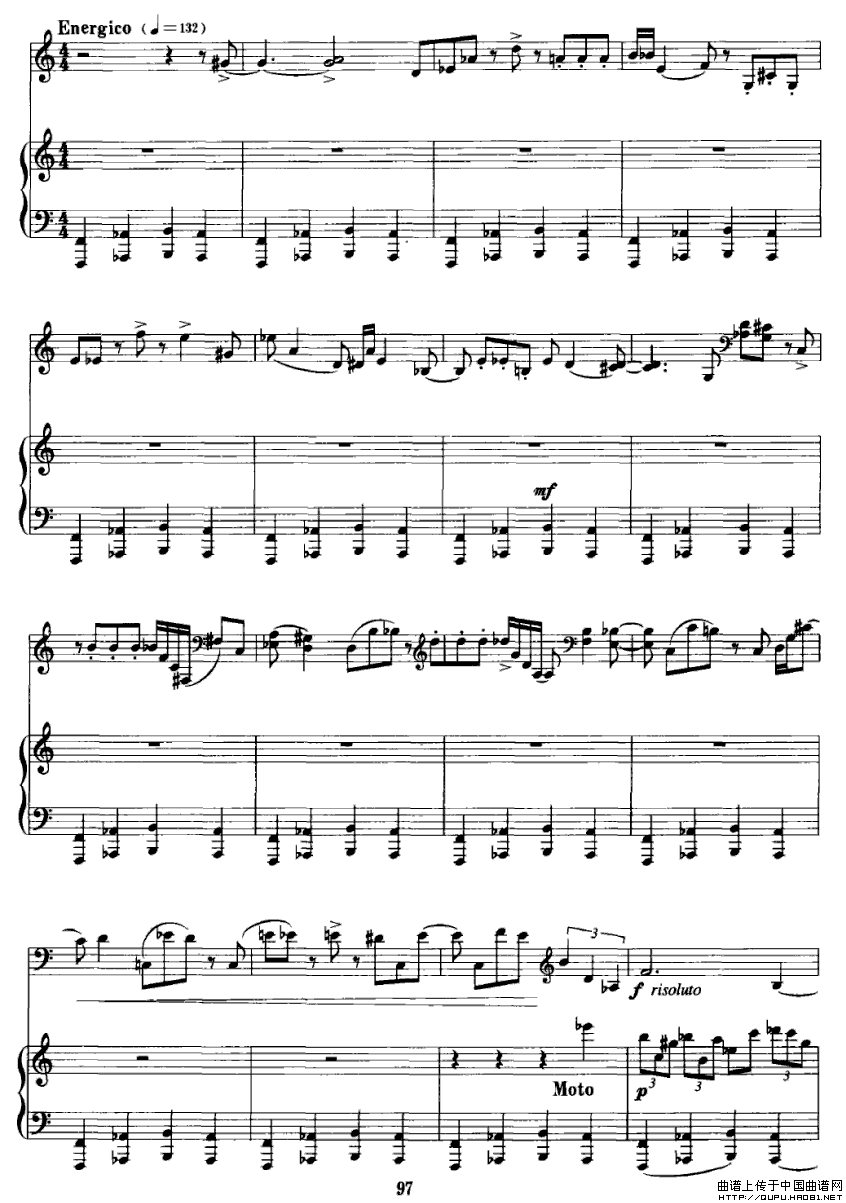 致战争受难者（大提琴+钢琴）