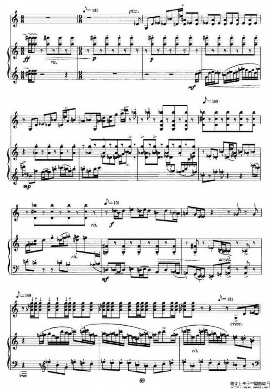 八乱（小提琴+钢琴伴奏）