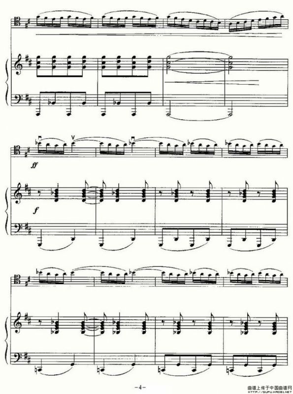 波帕尔（大提琴+钢琴）