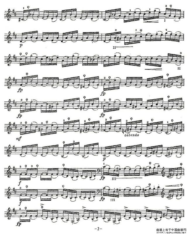 PIATTI 12 Caprices 之10（大提琴）