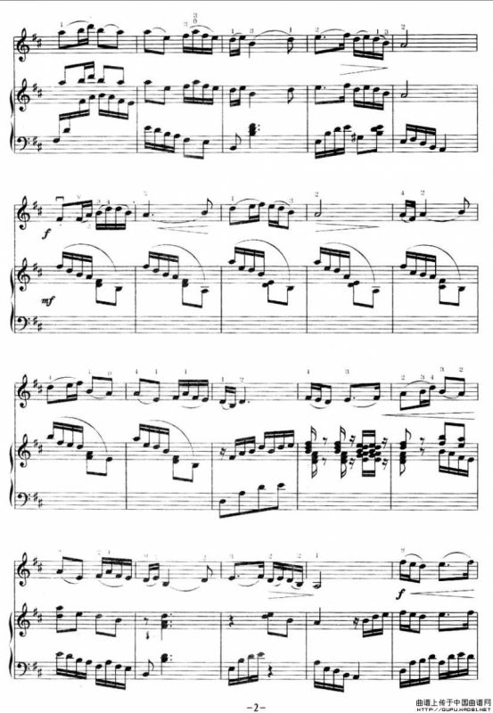 茉莉花（小提琴+钢琴）