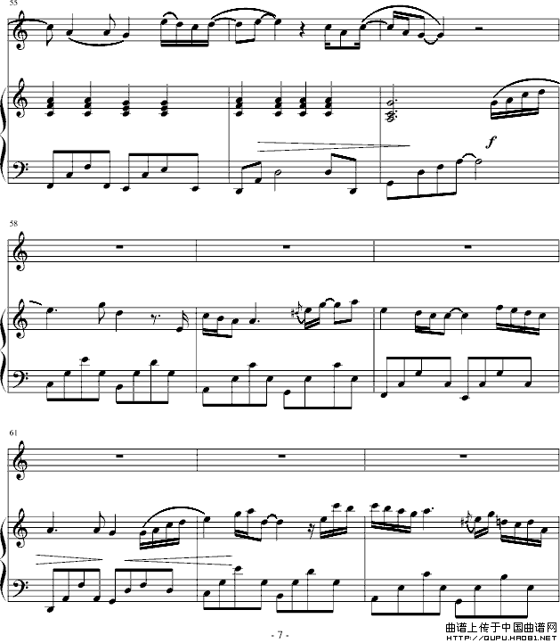 爱很简单（小提琴+钢琴）