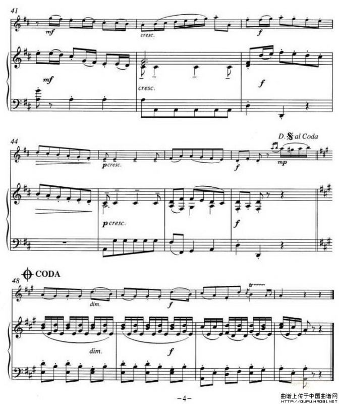 MINUET（小提琴+钢琴）