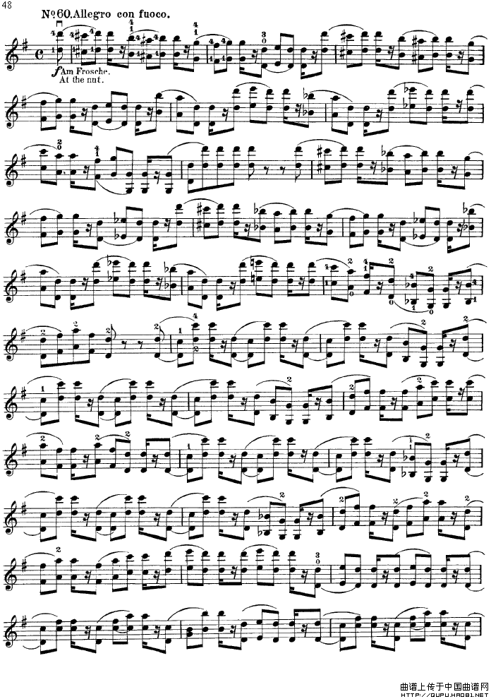 沃尔法特60首练习曲 Op.45（第41-49页）