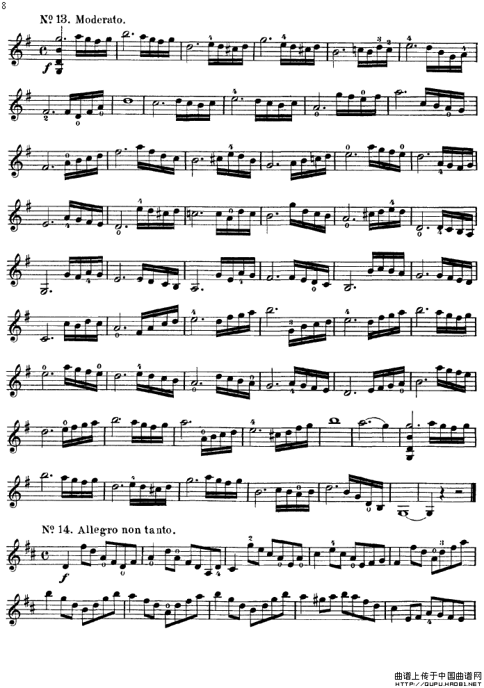 沃尔法特60首练习曲 Op.45（第1-10页）