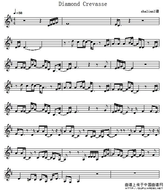 Diamond crevasse（钻石裂痕）