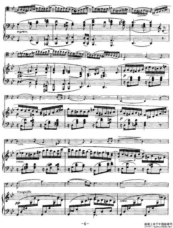 马克斯·布鲁赫 Op70 4首（大提琴+钢琴）