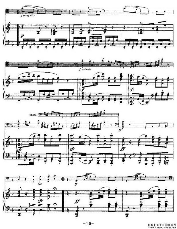 马克斯·布鲁赫 Op70 4首（大提琴+钢琴）