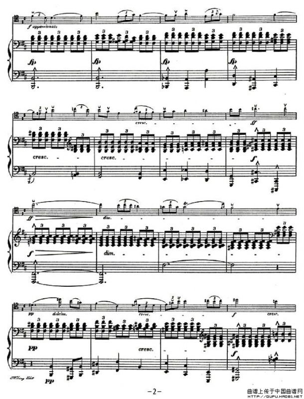 俄罗斯之音（大提琴+钢琴）