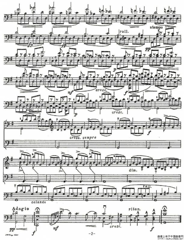 A. Piatti 12 Caprice Op.25（皮阿蒂 12首大提琴随想曲) 第十一）