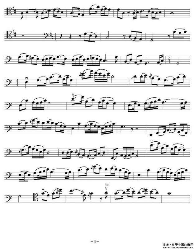 梁山伯与祝英台（大提琴独奏）