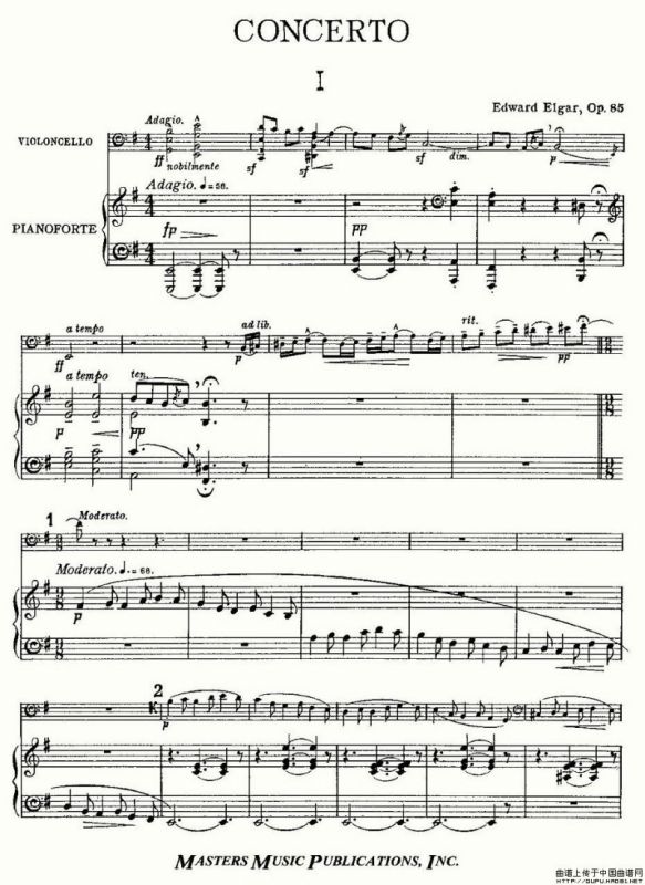 E小调大提琴协奏曲