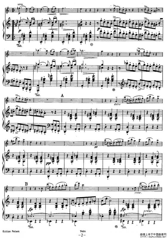 Anitras Tanz（阿尼拉特舞曲 [钢琴伴奏谱]）