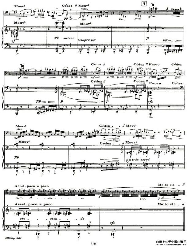 Sonata（大提琴奏鸣曲、大提琴+钢琴）