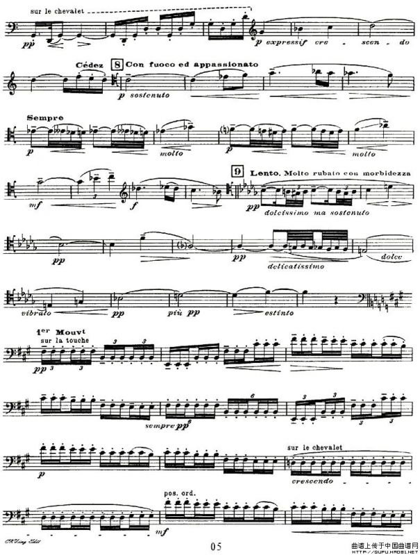 Sonata（大提琴奏鸣曲）