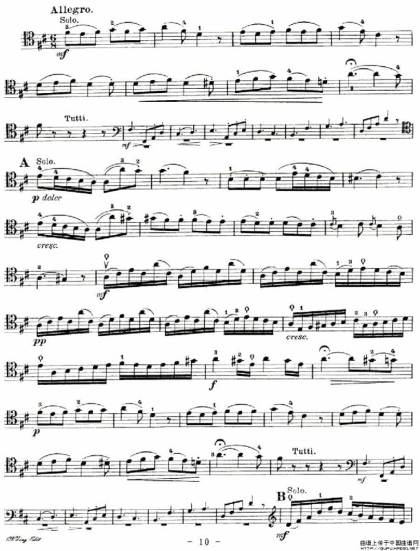 J. Haydn Concerto in D Major（海顿D大调大提琴协奏曲 [大提琴谱]）