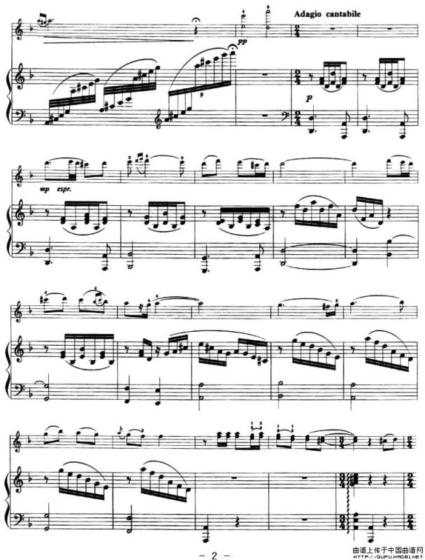 花儿为什么这样红（小提琴+钢琴）