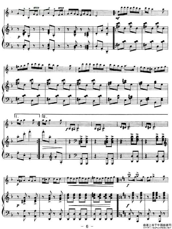 花儿为什么这样红（小提琴+钢琴）