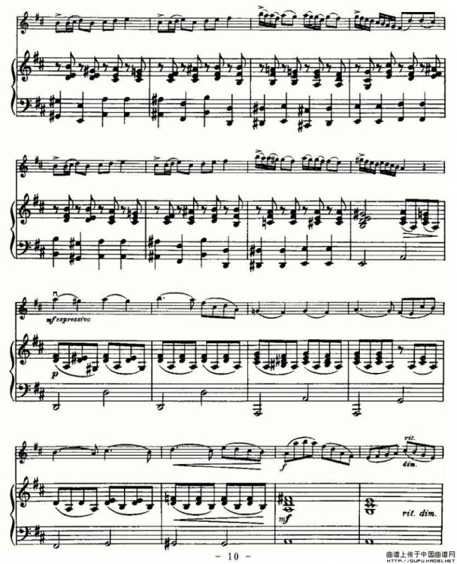 里丁格（Oskar_Rieding)b小调小提琴协奏）