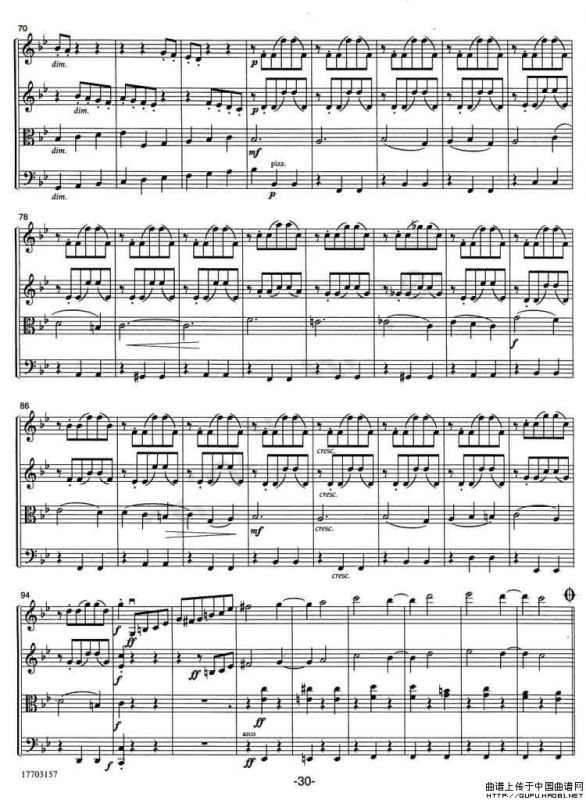 SLEEPING BEAUTY WALTZ（弦乐四重奏）