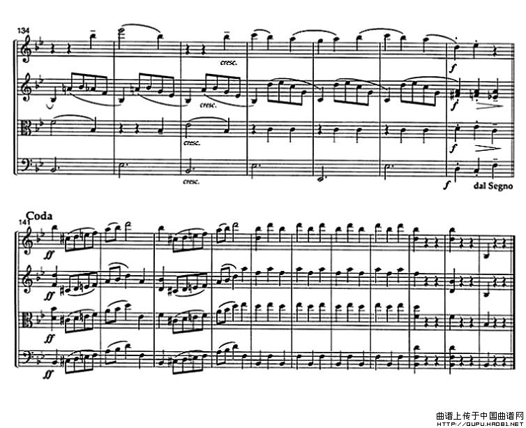 SLEEPING BEAUTY WALTZ（弦乐四重奏）