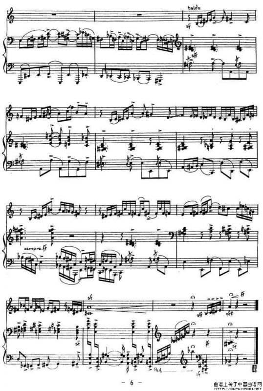 TANGUANO（钢琴伴奏小提琴谱）