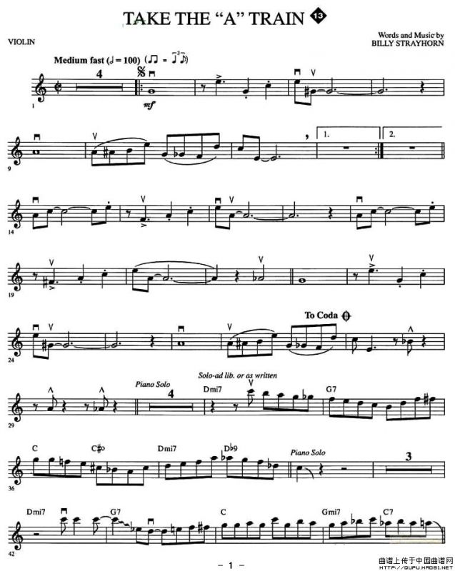 TAKE THE“A”TRAIN