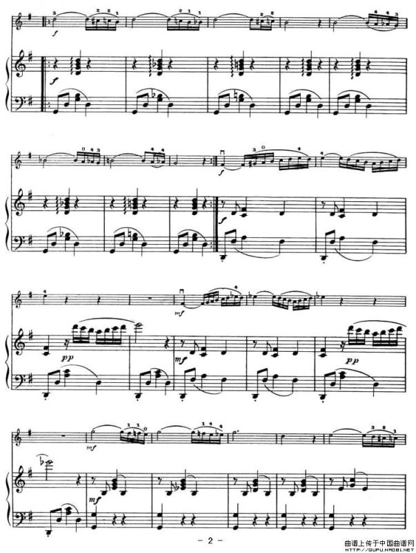 Song of India（小提琴+钢琴）