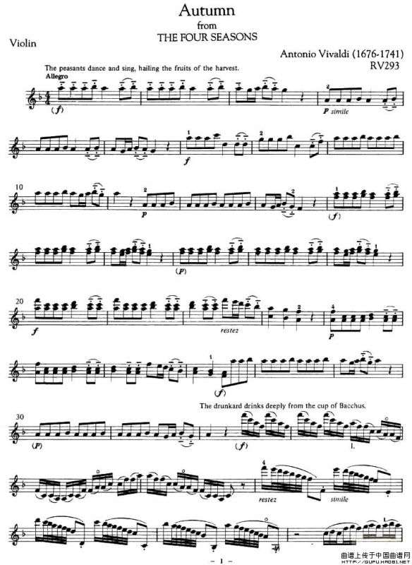 Autumn from The Four Seasons（四季之秋）