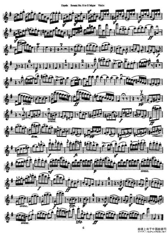 Soata No.8. in G Major