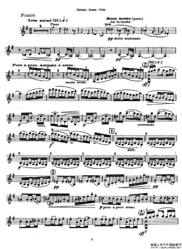 奏鸣曲（Sonata）（ 德彪斯作曲版）