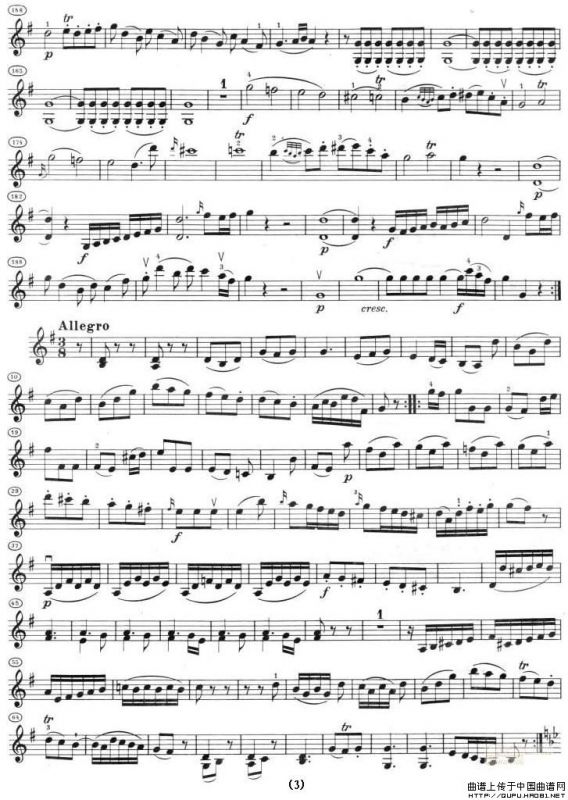 奏鸣曲（献给选帝侯夫人）